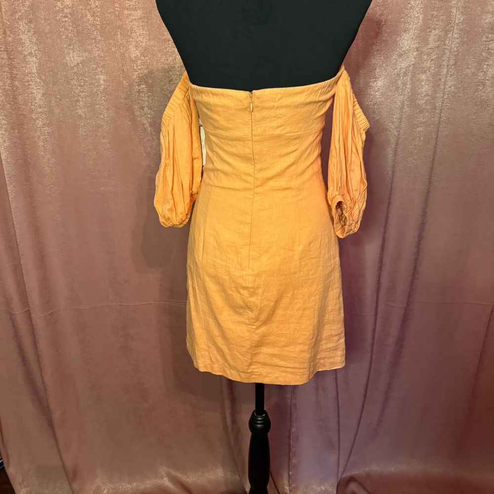 Strapless cold shoulder mini dress by Forever 21 SZ small. NWT - Picture 2 of 7